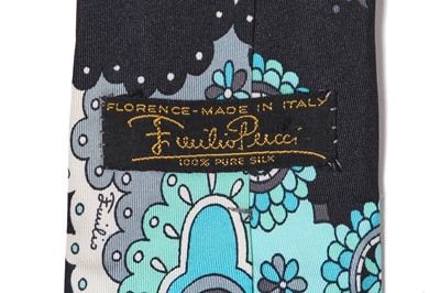 Lot 216 - 25 Emilio Pucci men's printed silk ties