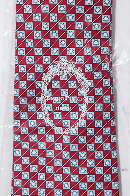 Lot 216 - 25 Emilio Pucci men's printed silk ties