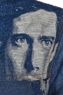 Lot 75 - Jean Paul Gaultier men's woven denim suit, 'Les Andro-jean's' collection, Spring-Summer 1993