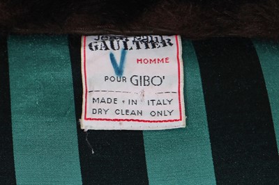 Lot 162 - A Jean Paul Gaultier men's brown puffer jacket, probably Autumn-winter 1987-88