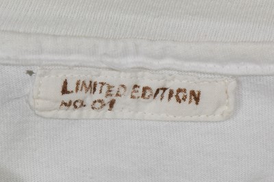 Lot 91 - A rare limited edition Voyage white cotton jersey t-shirt, Spring-Summer 1994