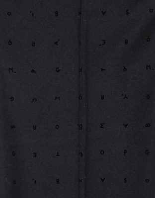 Lot 49 - A Matsuda men's black wool ensemble, late 1980s-1990s