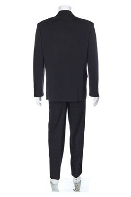 Lot 49 - A Matsuda men's black wool ensemble, late 1980s-1990s