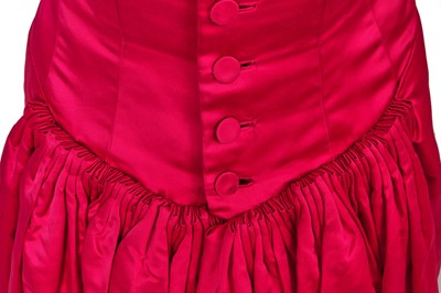 Lot 384 - A fine Balenciaga haute couture pink satin ball gown, Autumn-Winter, 1955-56