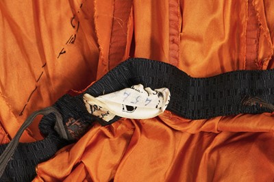 Lot 385 - A Jean Dessès haute couture chiffon evening gown, circa 1956