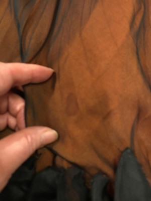 Lot 385 - A Jean Dessès haute couture chiffon evening gown, circa 1956