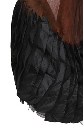 Lot 385 - A Jean Dessès haute couture chiffon evening gown, circa 1956