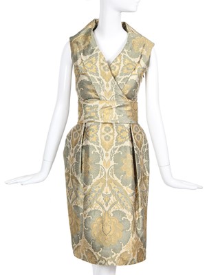 Lot 95 - An Alexander McQueen brocaded silk cocktail dress, 'Widows of Culloden' collection, Autumn-Winter 2006-07