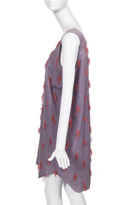 Lot 306 - A Westwood/McLaren cotton tunic, 'Savage' collection, Spring-Summer 1982