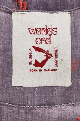 Lot 306 - A Westwood/McLaren cotton tunic, 'Savage' collection, Spring-Summer 1982