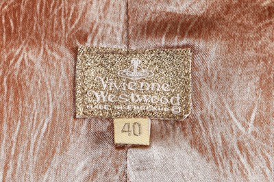 Lot 327 - A Vivienne Westwood printed velvet ensemble 'Grand Hotel' collection, Spring-Summer 1993