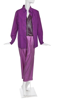 Lot 38 - A Chanel purple ensemble, Spring-Summer 2001