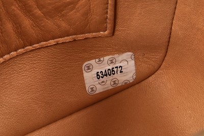 Lot 163 - A Chanel by Karl Lagerfeld printed suede flap bag circa 1998