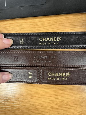 Lot 41 - Three Chanel belts, circa 2000