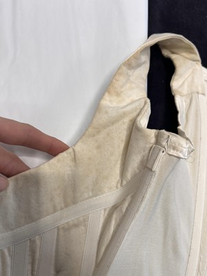 Lot 106 - A Vivienne Westwood baby portrait print corset, 'Always On Camera' collection, Autumn-Winter 1992-93