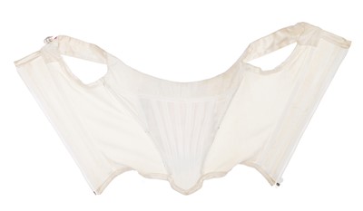 Lot 106 - A Vivienne Westwood baby portrait print corset, 'Always On Camera' collection, Autumn-Winter 1992-93