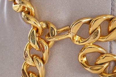 Lot 44 - A Chanel gilt chain belt, probably Spring-Summer 1985