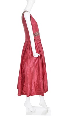 Lot 409 - A rare Jeanne Lanvin haute couture robe de style, Autumn-Winter 1926-27