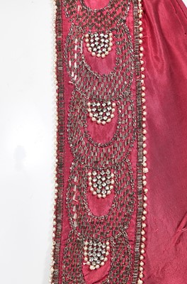 Lot 409 - A rare Jeanne Lanvin haute couture robe de style, Autumn-Winter 1926-27