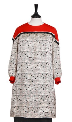 Lot 401 - Denise Poiret's alphabet print smock, circa 1915