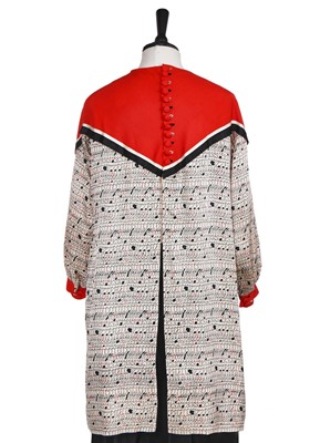 Lot 401 - Denise Poiret's alphabet print smock, circa 1915