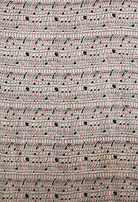 Lot 401 - Denise Poiret's alphabet print smock, circa 1915