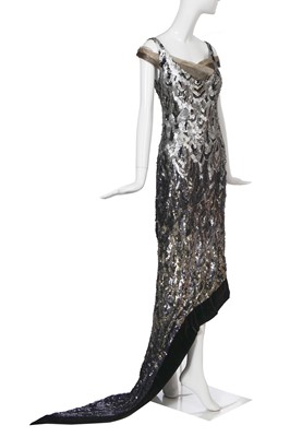 Lot 402 - A fine Paul Poiret sequined evening gown 'Reine Reflets' (Queen of Reflections), 1926