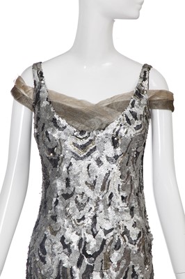 Lot 402 - A fine Paul Poiret sequined evening gown 'Reine Reflets' (Queen of Reflections), 1926