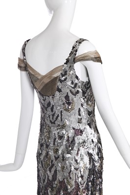 Lot 402 - A fine Paul Poiret sequined evening gown 'Reine Reflets' (Queen of Reflections), 1926