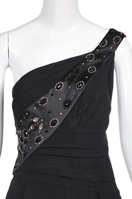 Lot 241 - A Christian Dior by John Galliano black crêpe dress, commercial collection 2007