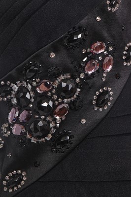 Lot 241 - A Christian Dior by John Galliano black crêpe dress, commercial collection 2007