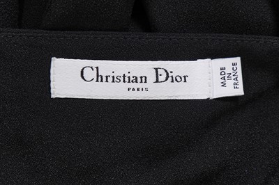 Lot 241 - A Christian Dior by John Galliano black crêpe dress, commercial collection 2007