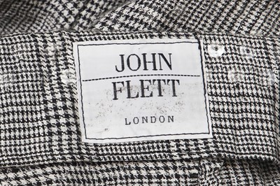 Lot 289 - A John Flett Glen plaid viscose-blend ensemble, 1980s