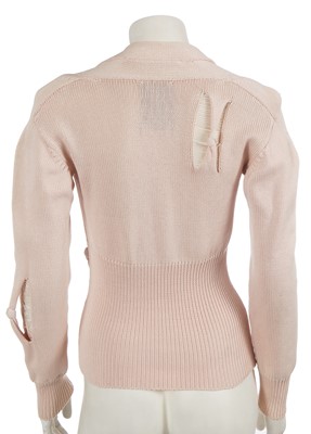 Lot 408 - A John Galliano knitted sweater, 'Blanche DuBois' collection Spring-Summer 1988