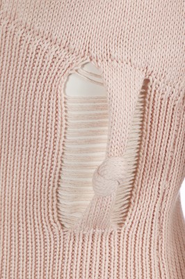 Lot 408 - A John Galliano knitted sweater, 'Blanche DuBois' collection Spring-Summer 1988