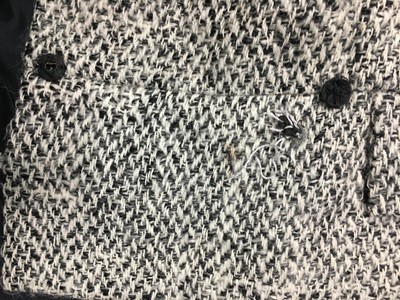 Lot 340 - A Christian Dior haute couture by Marc Bohan grey tweed suit, Model 135, 'Shopping', Spring-Summer 1964