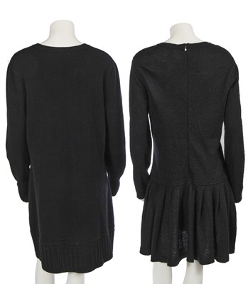 Lot 153 - Two Chanel by Karl Lagerfeld cashmere dresses, 2010s