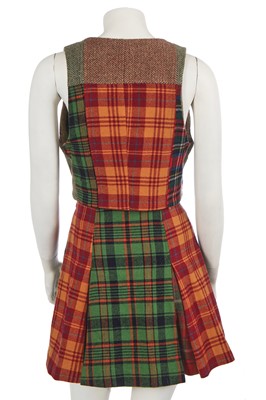 Lot 297 - A Dolce & Gabbana tartan wool ensemble, late 1990s