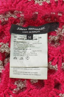 Lot 285 - A Junya Watanabe/Comme des Garçon pink mohair sweater-dress, Autumn-Winter 2004-05