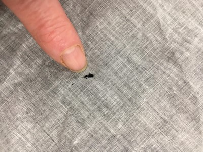 Lot 6 - A printed cotton round gown, French, circa 1797