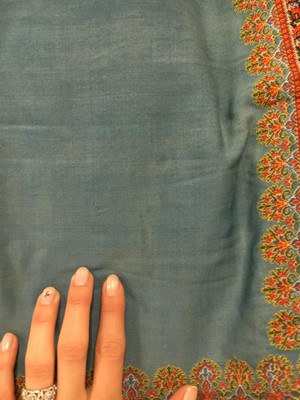 Lot 110 - A white percale cotton gown, English, circa 1815