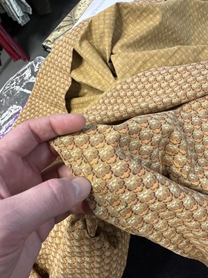 Lot 106 - A Provençal printed cotton day dress, French, circa 1815