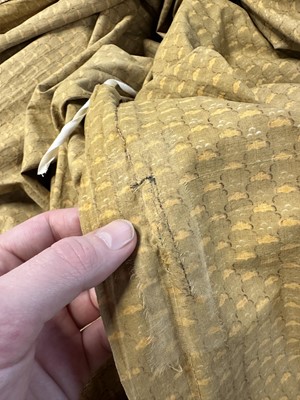 Lot 106 - A Provençal printed cotton day dress, French, circa 1815