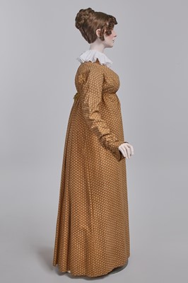 Lot 106 - A Provençal printed cotton day dress, French, circa 1815