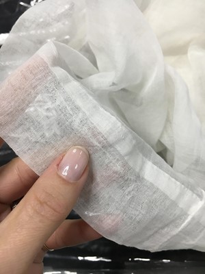 Lot 8 - An Indian muslin robe en chemise, French, circa 1798