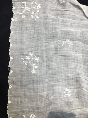 Lot 30 - A printed cotton day dress, English, circa 1805