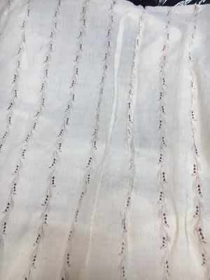 Lot 30 - A printed cotton day dress, English, circa 1805