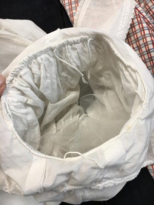 Lot 105 - A white cotton spencer, circa 1815