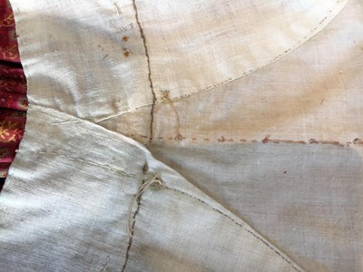 Lot 109 - A printed cotton spencer, Alsatian, circa 1815