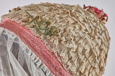 Lot 46 - A whitework embroidered muslin dress and stole, French, circa 1806